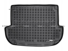 Коврик в багажник модельный полиуретановый, 5 мест