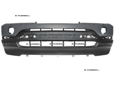 Бампер передний (грунтованный) с отв. под омыватели, с отв. под парктроники