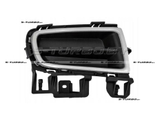 Решетка в бампер (правая) с накладкой