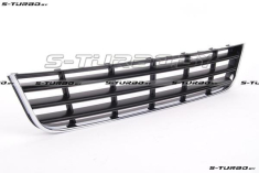 Решетка в бампер (центральная) с хром ободком