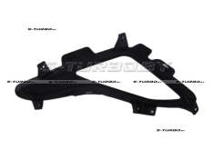 Решетка в бампер (левая) с отв. под противотуманку, 2014-2015