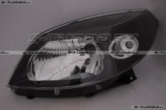 Передняя фара (левая) темная