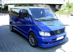 Накладка переднего бампера