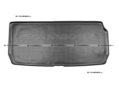 Коврик в багажник модельный полиуретановый, разложенный 3-й ряд