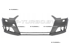 Бампер передний (грунтованный) с отв. под омыватели, с отв. под парктроники