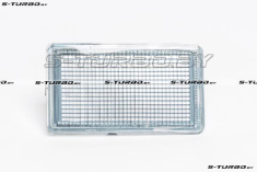 Обманка в бампер одиночная (левая) белая