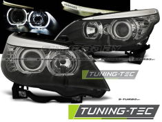 Передние фары LED ANGEL EYES BLACK