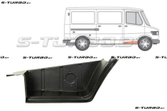 Ступень передней двери (правой) нижняя + верхняя часть, с нижним креплением, заводской штамп