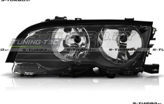 Передняя фара (левая) темная