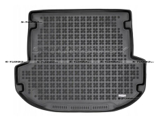 Коврик в багажник модельный полиуретановый, 5 мест