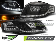 Передние фары LED TUBE LIGHTS BLACK