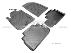 Коврики модельные полиуретановые в салон (высокий борт)