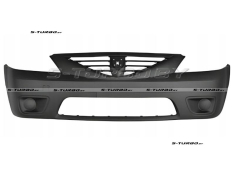 Бампер передний (черный) без отв. под противотуманки