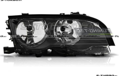 Передняя фара (правая) темная