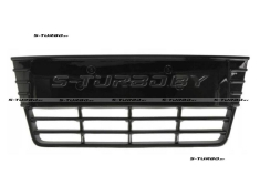 Решетка в бампер (центральная) глянцевая, без отв. под парктроники