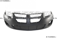 Бампер передний (черный) с отв. под противотуманки