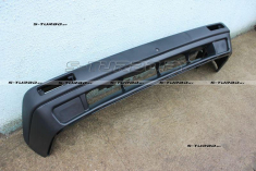 Бампер передний (черный) широкий, с усилителем