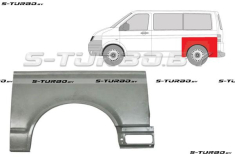 Крыло заднее (левое) короткая / длинная база, заводской штамп
