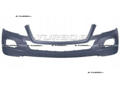 Бампер передний (грунтованный) без отв. под омыватели, без отв. под парктроники