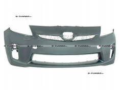 Бампер передний (грунтованный) без отв. под омыватели, без отв. под парктроники