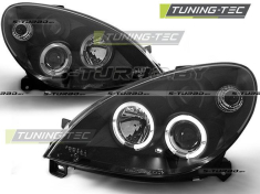 Передние фары ANGEL EYES BLACK
