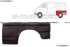 Крыло заднее (левое) длинная база, заводской штамп