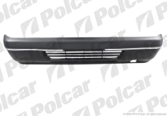 Бампер передний (черный) + молдинг