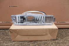 Указатель поворота в широкий бампер (правый) кристалл (тюнинг), белый