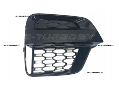 Решетка в бампер (правая) без отв. под противотуманку, с отв. под парктроники, для версии m-pakiet