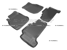 Коврики модельные полиуретановые в салон (высокий борт), 5 мест