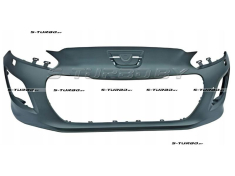 Бампер передний (грунтованный) с отв. под омыватели, с отв. под парктроники