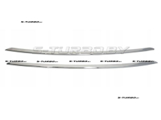 Молдинги переднего бампера (левый+правый) нижние, хром