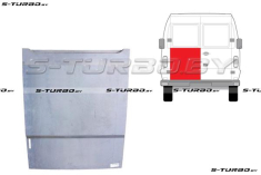 Дверь задняя (левая) распашная, наружная часть, до стекла, заводской штамп