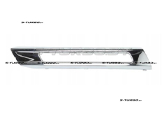 Накладка решетки бампера (левая) хром