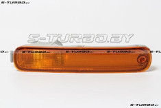 Указатель поворота в бампер (левый) желтый