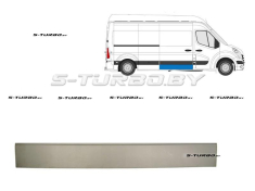 Дверь боковая сдвижная (правая) наружная часть, средняя / длинная / maxi длинная база, 20 см высота, заводской штамп