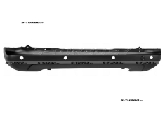 Бампер задний (черный) с отв. под парктроники, без отв. под крепление спойлера
