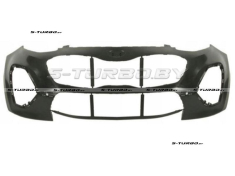 Бампер передний (черный) без отв. под парктроники