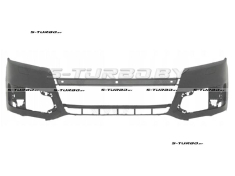 Бампер передний (грунтованный) с отв. под омыватели, без отв. под парктроники