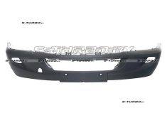 Бампер передний (черный) с отв. под противотуманки, без отв. под парктроники