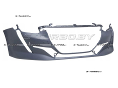 Бампер передний (грунтованный) с отв. под парктроники, без отв. под накладку крыла