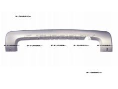 Спойлер заднего бампера (серебряный)