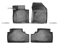 Коврики модельные полиуретановые в салон (высокий борт), 7 мест