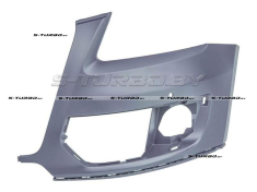 Бампер передний, без отв. под омыватели, c отв. под парктроники, левая часть