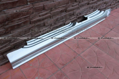 Порог (левый) полный профиль, заводской штамп