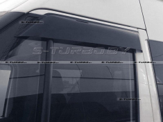 Дефлекторы окон (ветровики) клеящиеся широкие, 2 шт