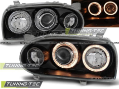 Передние фары ANGEL EYES BLACK