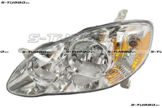 Передняя фара (левая) 2005-2008, USA-type, хром