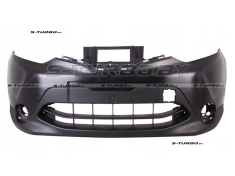 Бампер передний (черный) без отв. под омыватели, без отв. под парктроники