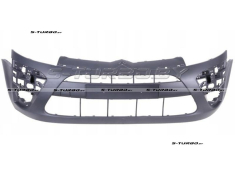 Бампер передний (грунтованный) с отв. под омыватели, с отв. под парктроники, 2007-2010